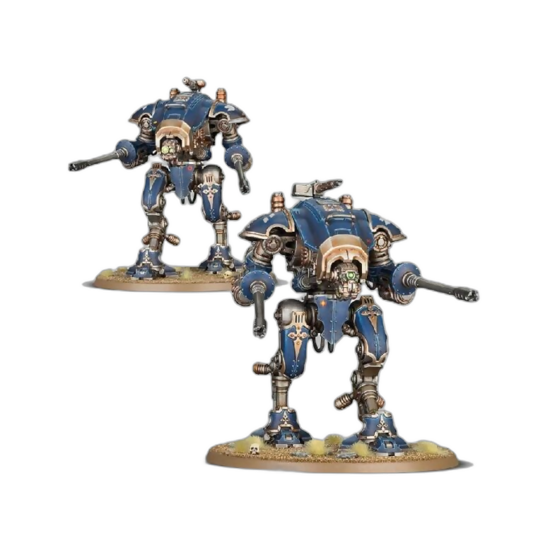 Armiger Helverins (Custom Painted) (Assembled) From Warhammer 40k on Wargame Trader