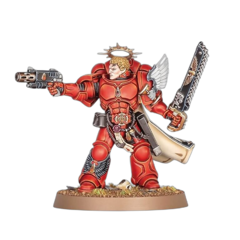 Blood Angels Captain Unpainted New in Box Warhammer 40k Miniature