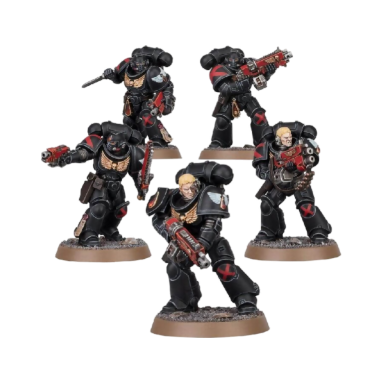 Blood Angels Death Company Intercessors (Custom Painted) (Assembled) From Warhammer 40k on Wargame Trader