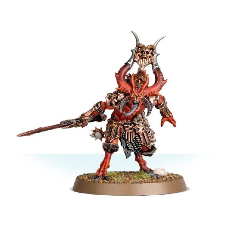 Bloodmaster, Herald of Khorne (Custom Painted) (Assembled)