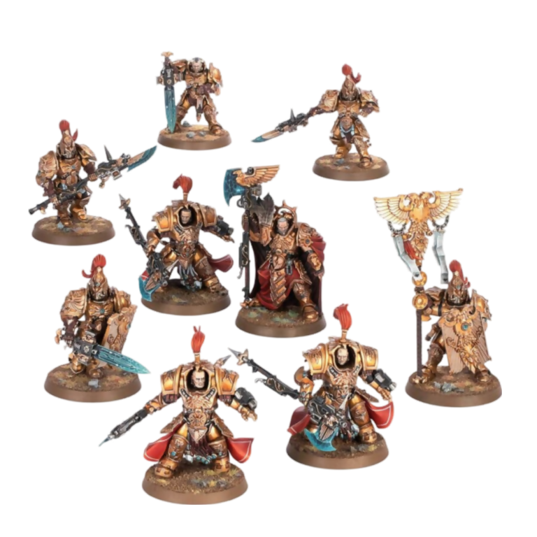 Boarding Patrol: Adeptus Custodes (Unpainted) (Assembled) From Warhammer 40K