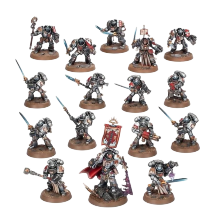 Boarding Patrol: Grey Knights (Custom Painted) (Assembled) From Warhammer 40k on Wargame Trader