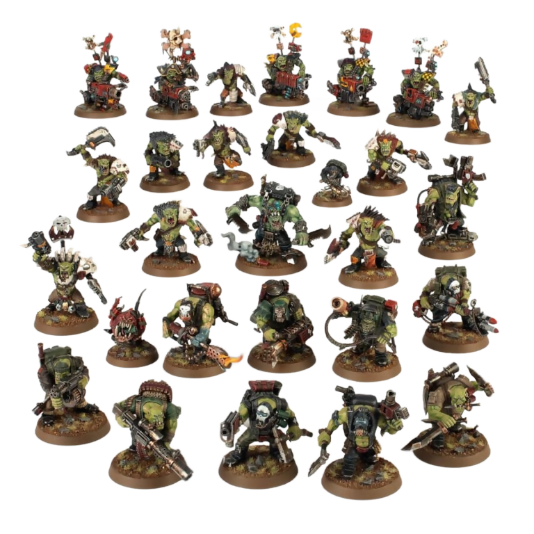 Boarding Patrol: Orks (Custom Painted) (Assembled) From Warhammer 40k on Wargame Trader
