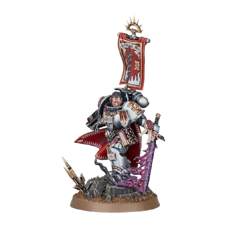 Castellan Crowe (Unpainted) (Assembled) From Warhammer 40k