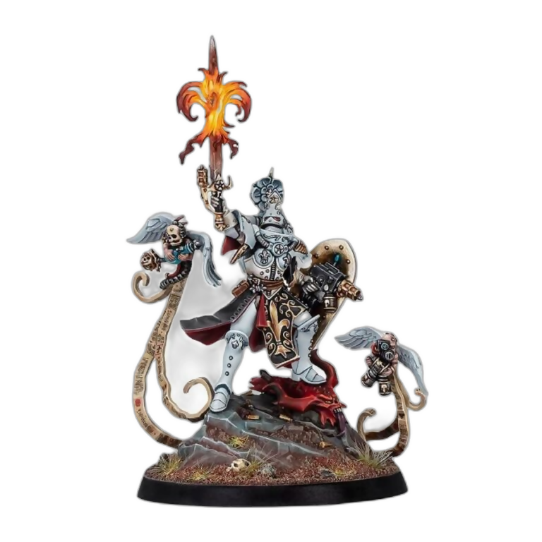 Celestian Sacresant Aveline (Custom Painted) (Assembled) From Warhammer 40k on Wargame Trader