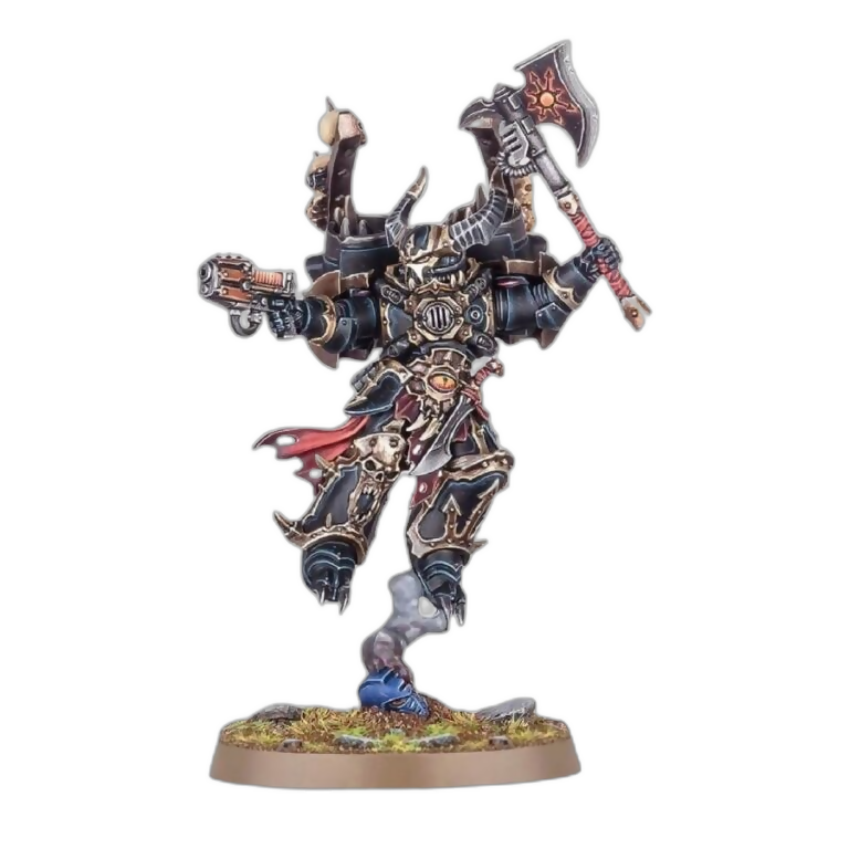 Chaos Lord with Jump Pack Unpainted New in Box Warhammer 40k Miniature