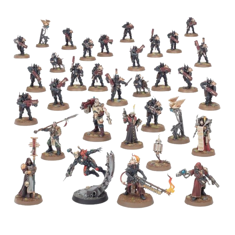 Combat Patrol: Imperial Agents (Custom Painted) (Assembled) From Warhammer 40k on Wargame Trader