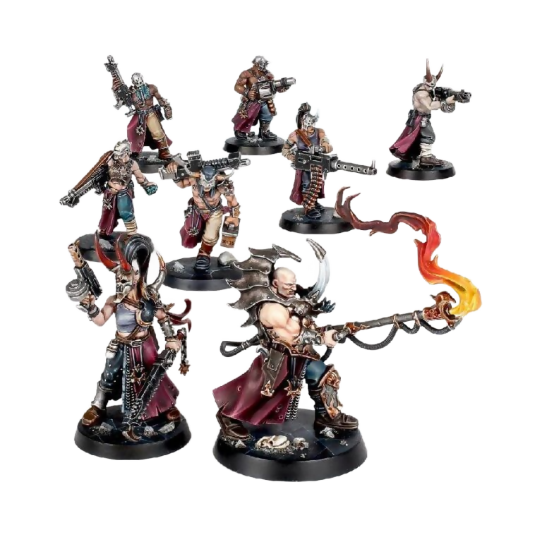 Cultist Warband (Custom Painted) (Assembled) From Warhammer 40k on Wargame Trader