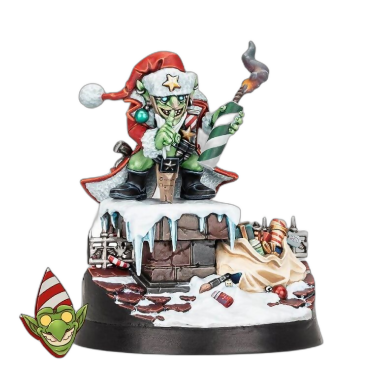 Da Red Gobbo (Custom Painted) (Assembled) From Warhammer 40k on Wargame Trader