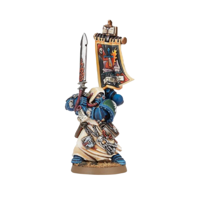Ezekiel, Grand Master of Librarians (Custom Painted) (Assembled) From Warhammer 40k on Wargame Trader