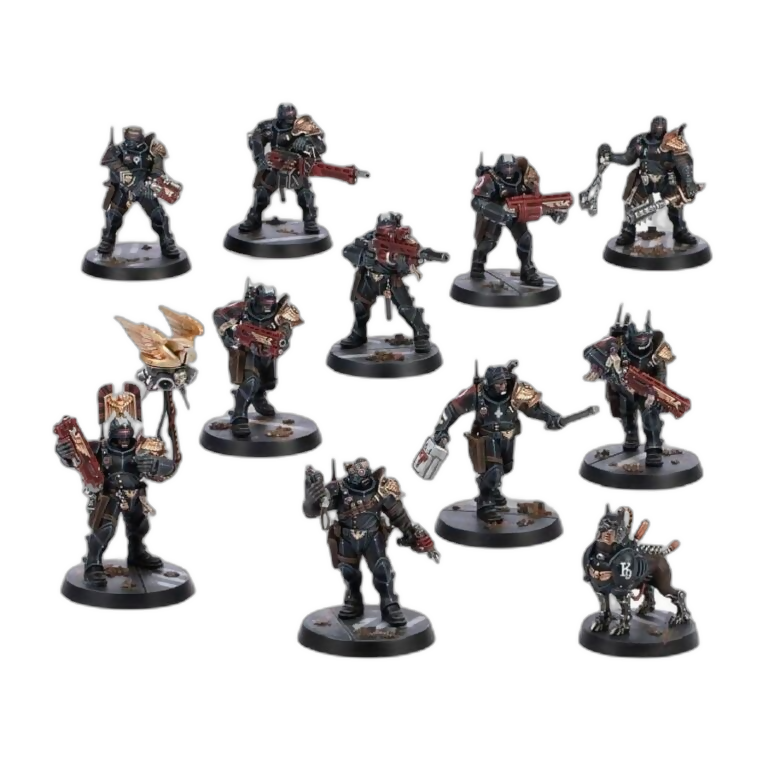 Kill Team: Exaction Squad (Custom Painted) (Assembled) From Warhammer 40k