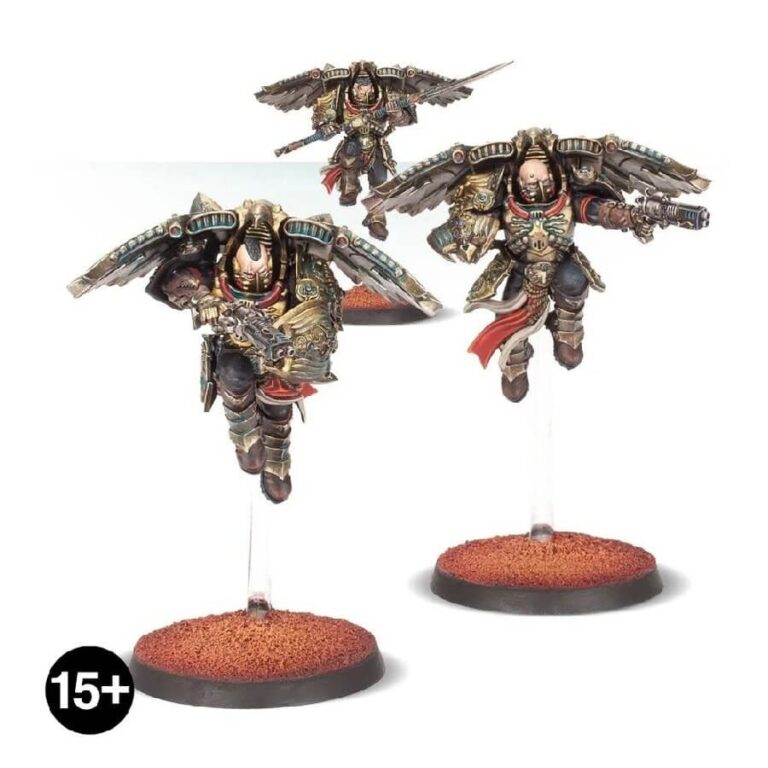 Legio Custodes Custodian Venatari Squad (Custom Painted) (Assembled)