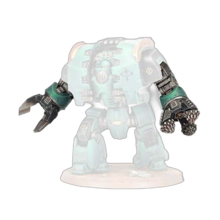 Leviathan Siege Dreadnought Close Combat Weapons Frame Unpainted New in Box Warhammer 40k Miniature