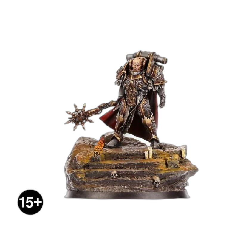 Lorgar, Primarch of The Word Bearers Legion – A Forge World Miniature (Custom Painted) (Assembled) From Warhammer 40k
