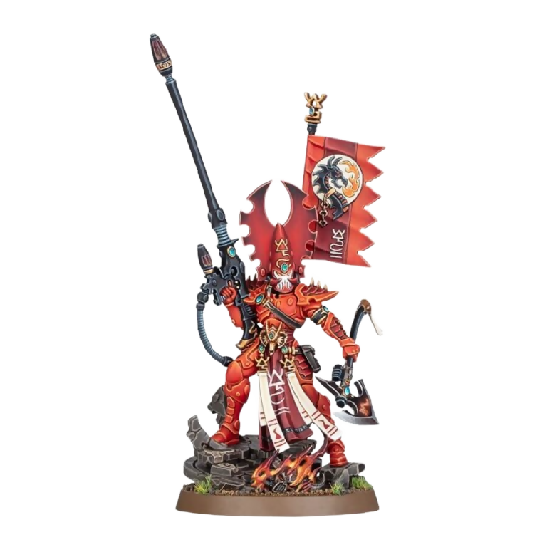 Phoenix Lord Fuegan Unpainted New in Box Warhammer 40k Miniature