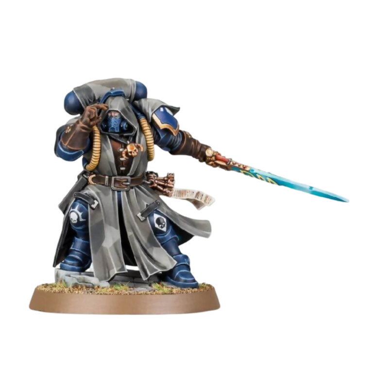 Primaris Librarian in Phobos Armour (Custom Painted) (Assembled) From Warhammer 40k on Wargame Trader