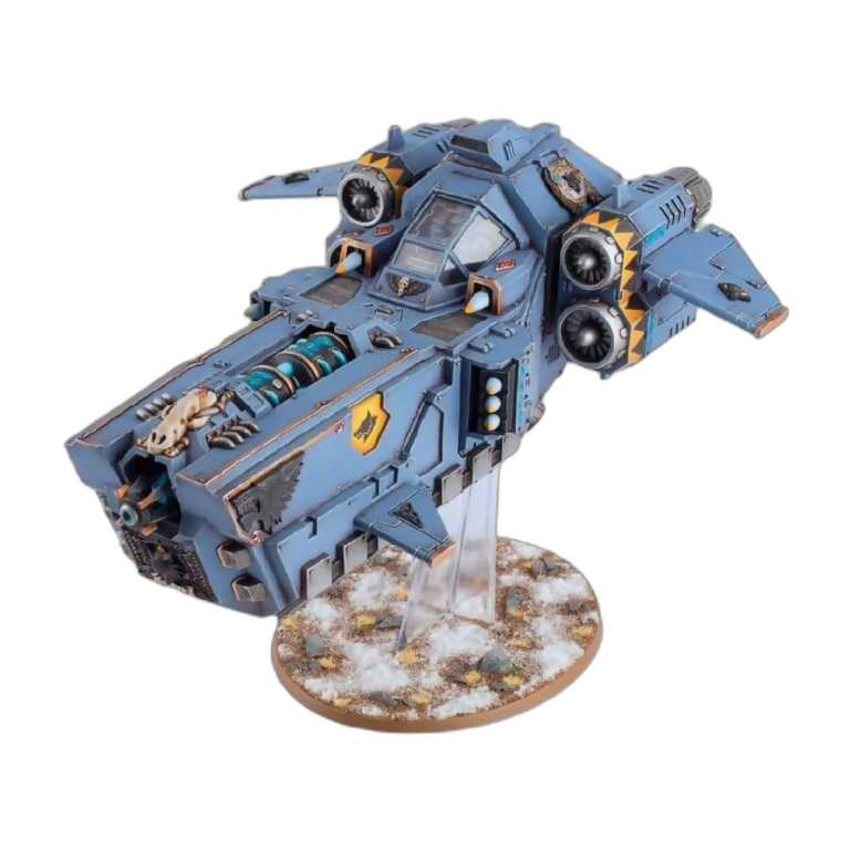 Stormfang Gunship (Unpainted) (Assembled) From Warhammer 40k on Wargame Trader