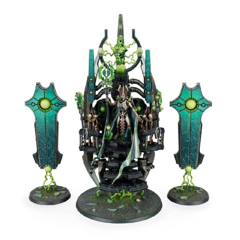Szarekh, The Silent King (Custom Painted) (Assembled)