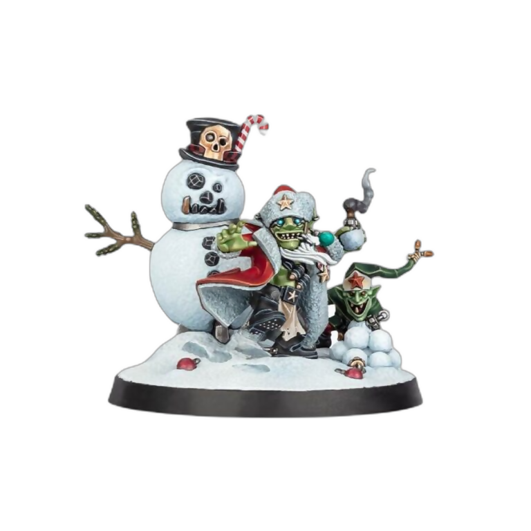 The Red Gobbo 2024: The A-bomb-inable Snowman (Unpainted) (Assembled)