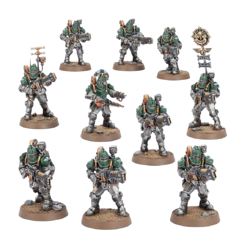 Veletaris Storm Section (Custom Painted) (Assembled) From Warhammer 40k on Wargame Trader