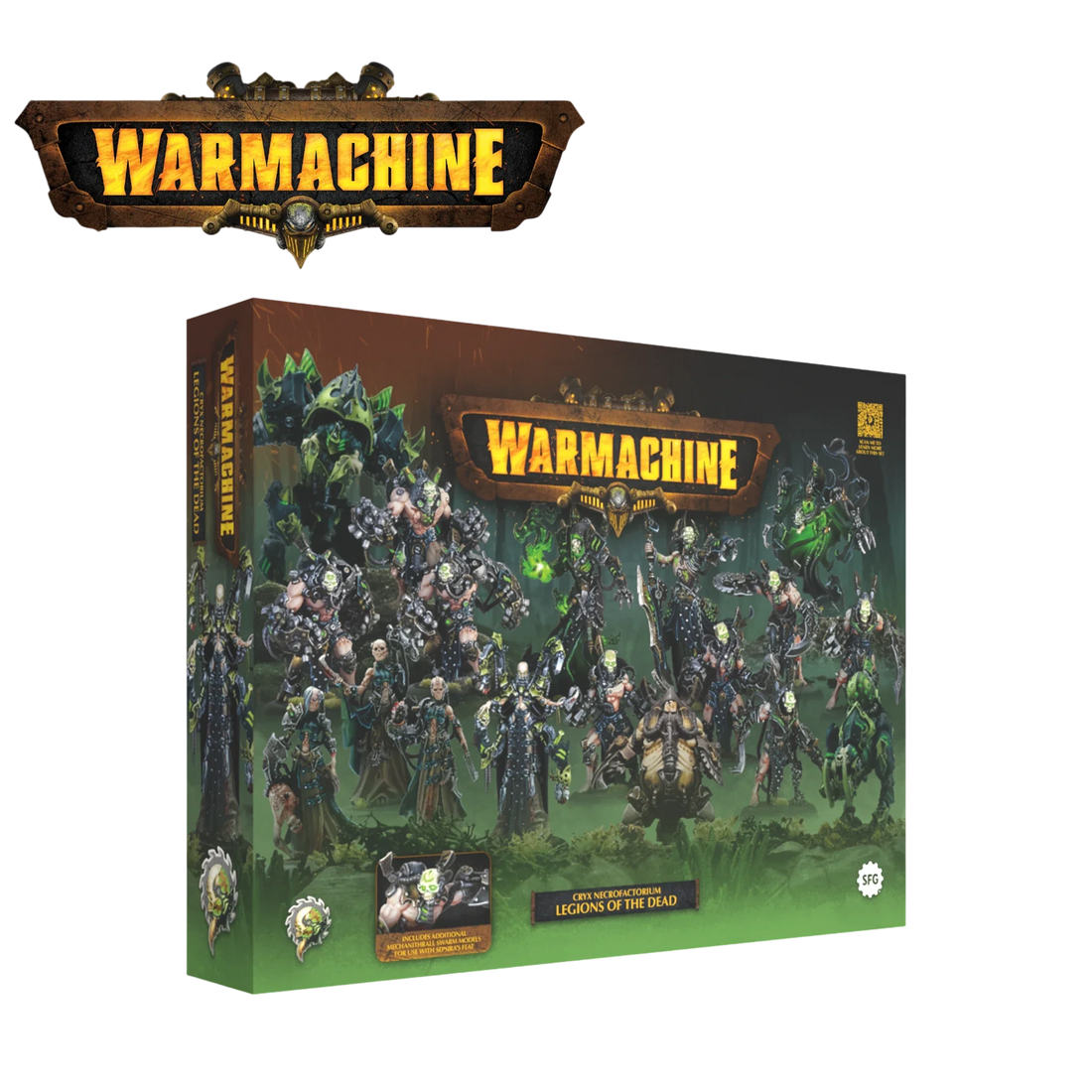 Cryx Necrofactorium Army Box - Legions of the Dead (Unpainted) (Assembled)