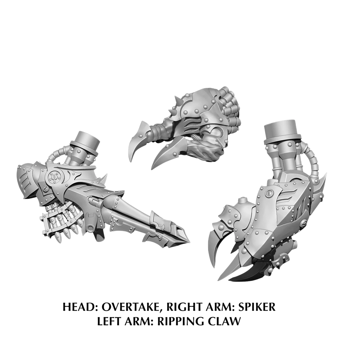 Cryx Necrofactorium Heavy Warjack Options - Malefactor (Custom Painted) (Assembled)