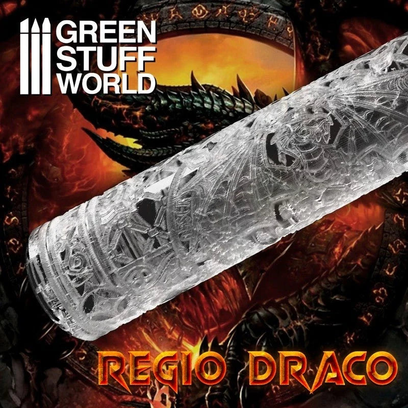 Green Stuff World Rolling Pin Regio Draco 2986