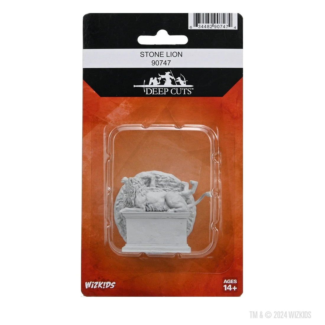 WizKids Deep Cuts: Stone Lion & Animated Stone Lion (Wave 24) (New in Box)