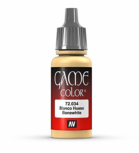 Vallejo Game Color Bonewhite Paint, 17ml