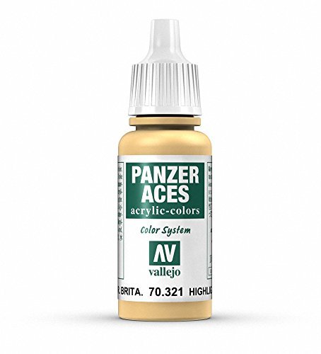 Vallejo Acrylic Paint, Bristish Tanker Highlights 321