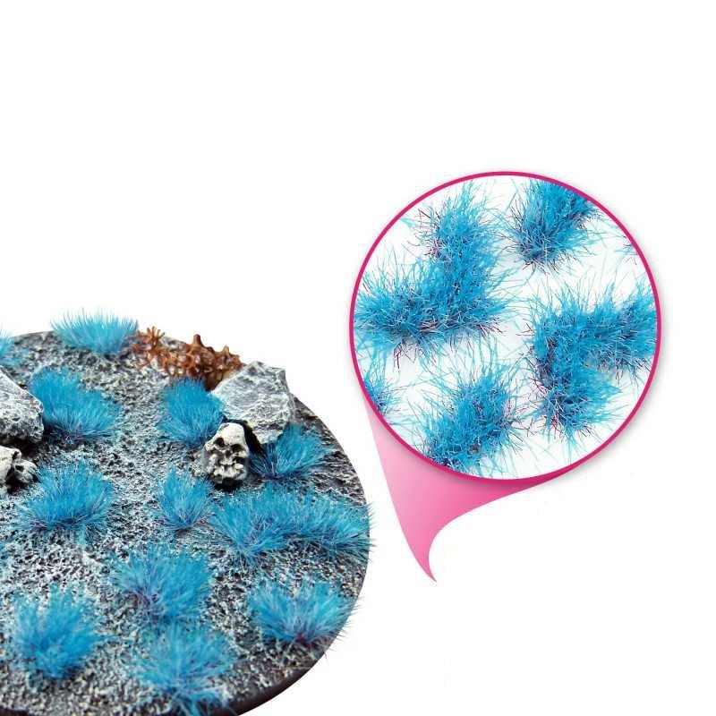 Green Stuff World Martian Fluorescent Modeling Tufts - Neon Stitch Blue 10685 - Cobbco