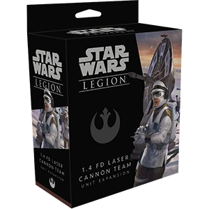 1.4 FD Laser Cannon Team Unit Expansion (Unpainted) (Assembled)