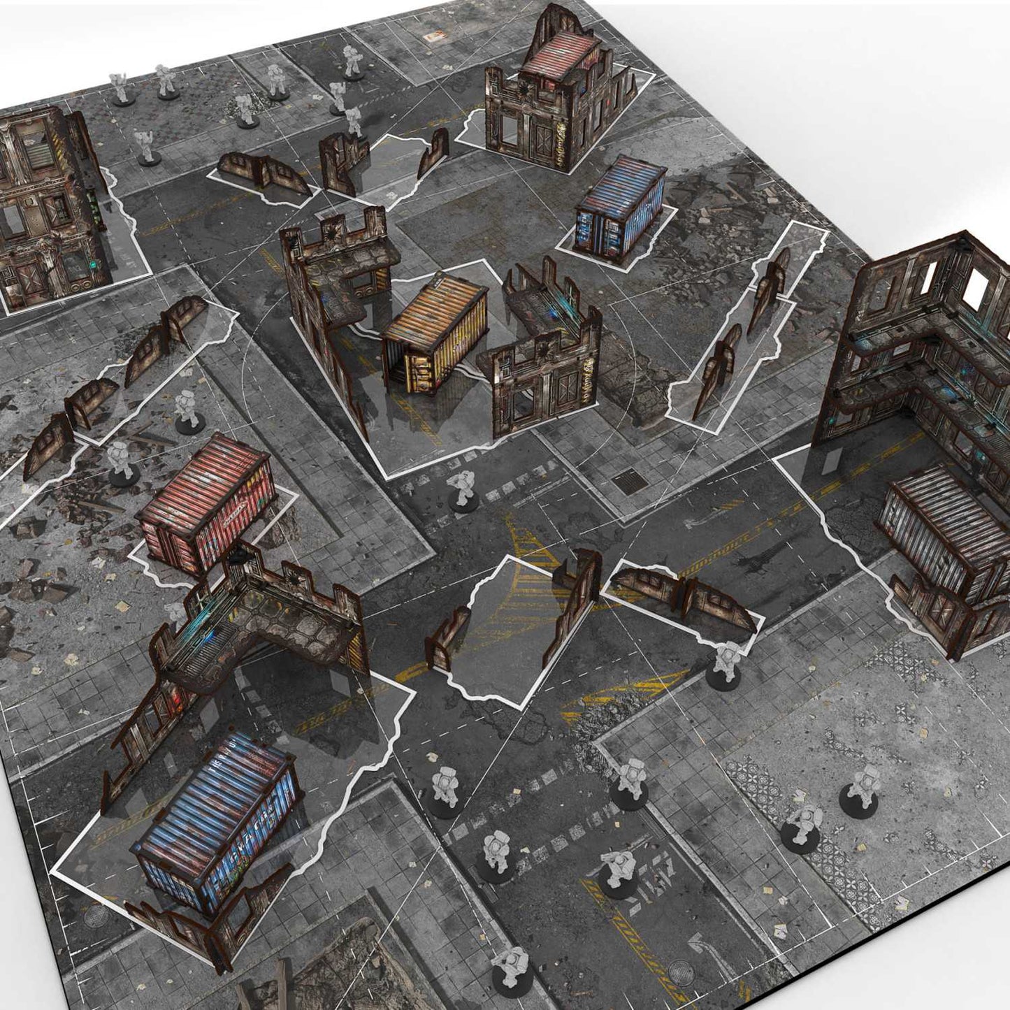 Green Stuff World 11th Edition Glasspack Footprints 40k compatible - Wargaming