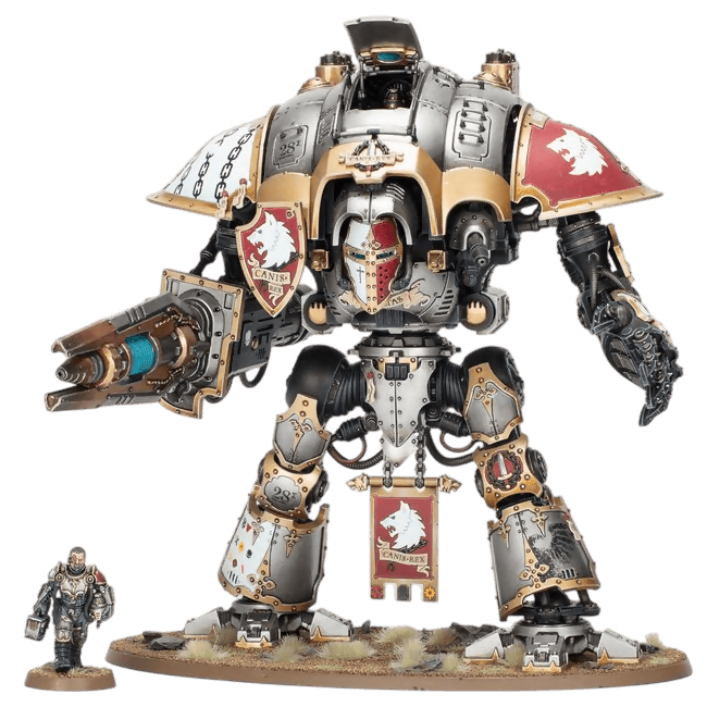 Knight Preceptor Canis Rex (Unpainted) (Assembled)