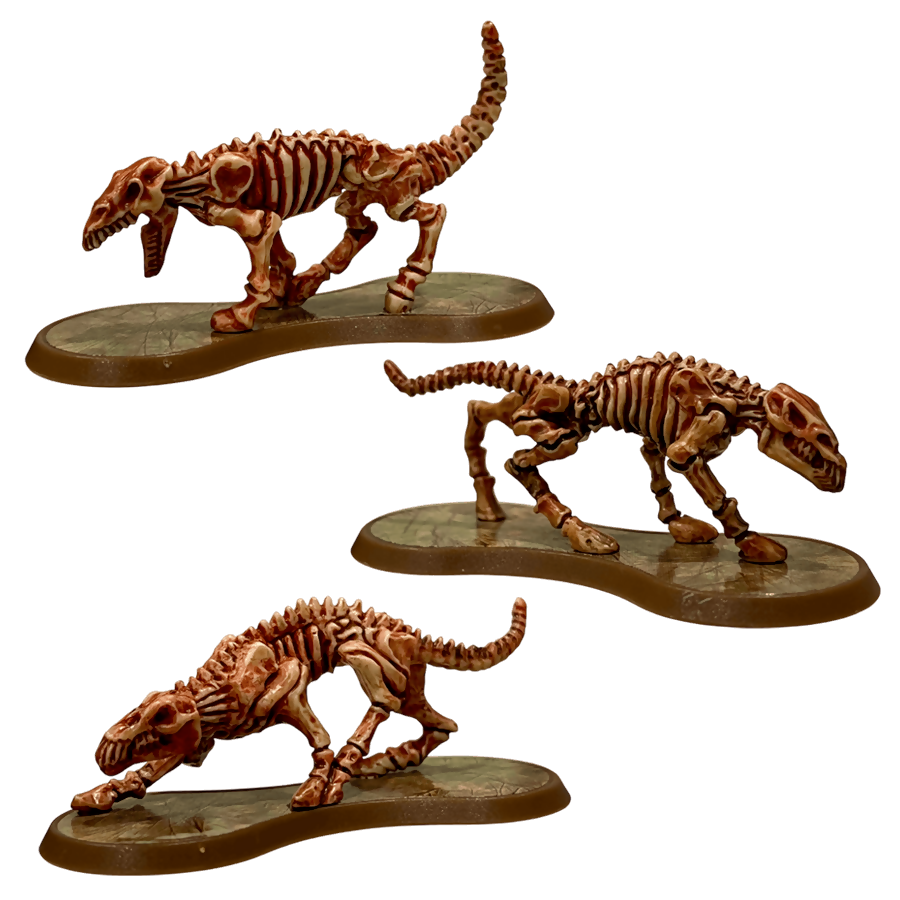 Marrden Hounds Prepainted Miniatures From Heroscape Expansion Set: Jandar's Oath