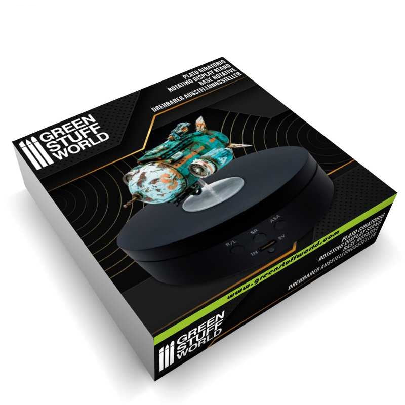Green Stuff World for Models and Miniatures Rotating Display Stand 136mm 2360
