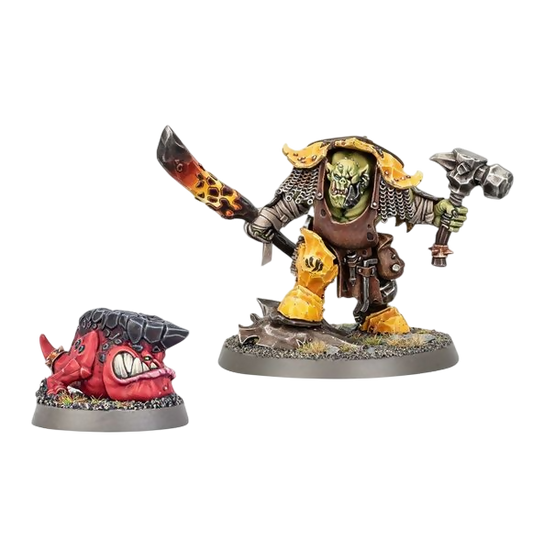 Zoggrok Anvilsmasha and Klonk (Custom Painted) (Assembled) From Warhammer 40k Age of Sigmar