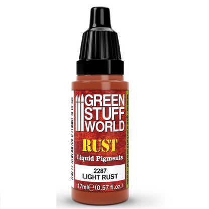 Green Stuff World for Models and Miniatures Liquid Pigments: Light Rust 2287
