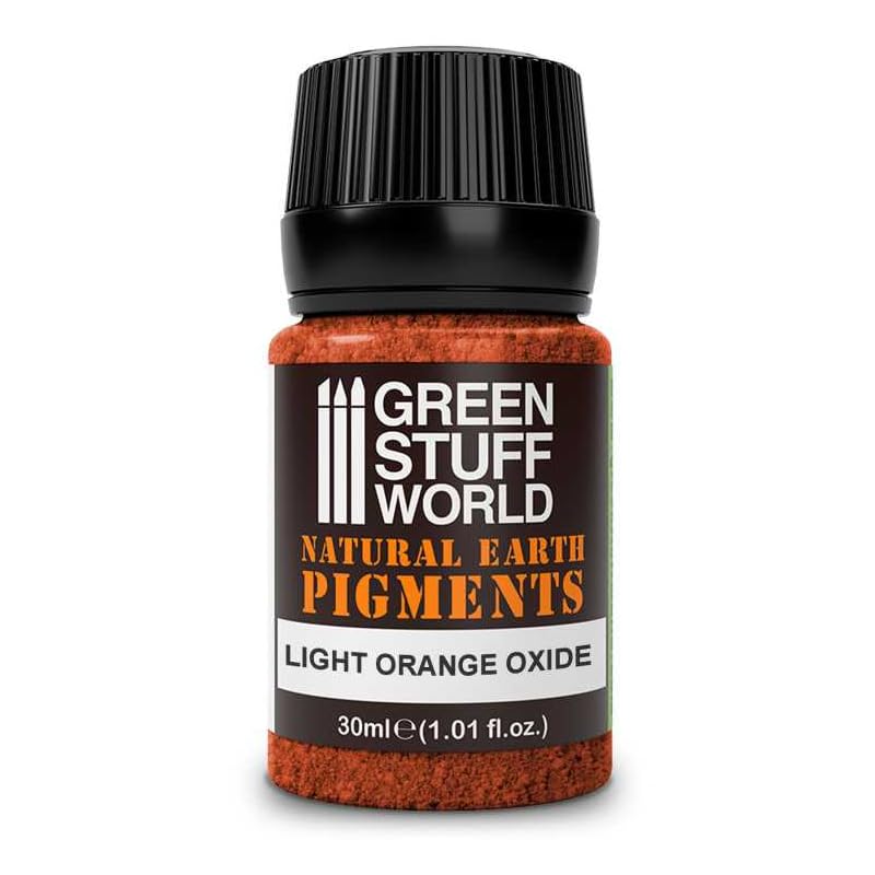 Green Stuff World Rust Pigment For Modeling Miniatures - Light Orange Oxide 1764 - Cobbco