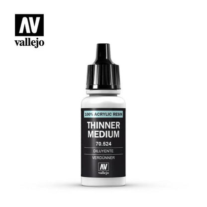 Vallejo Auxiliary Products: Thinner (70.524) - 17ml