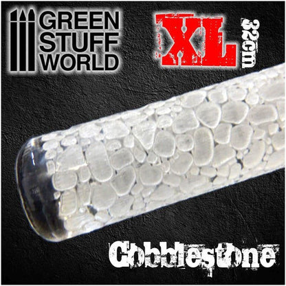 Green Stuff World Mega Rolling Pin Cobblestone 1477 - Cobbco