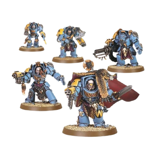 Wolf Guard Terminators New In Box Wolf Guard Terminators, First Release Year: 2009. Material: Plastic. Factions On Wargame Trader