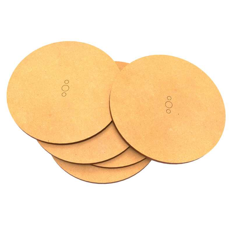 Green Stuff World MDF Bases - Round 80mm 9840