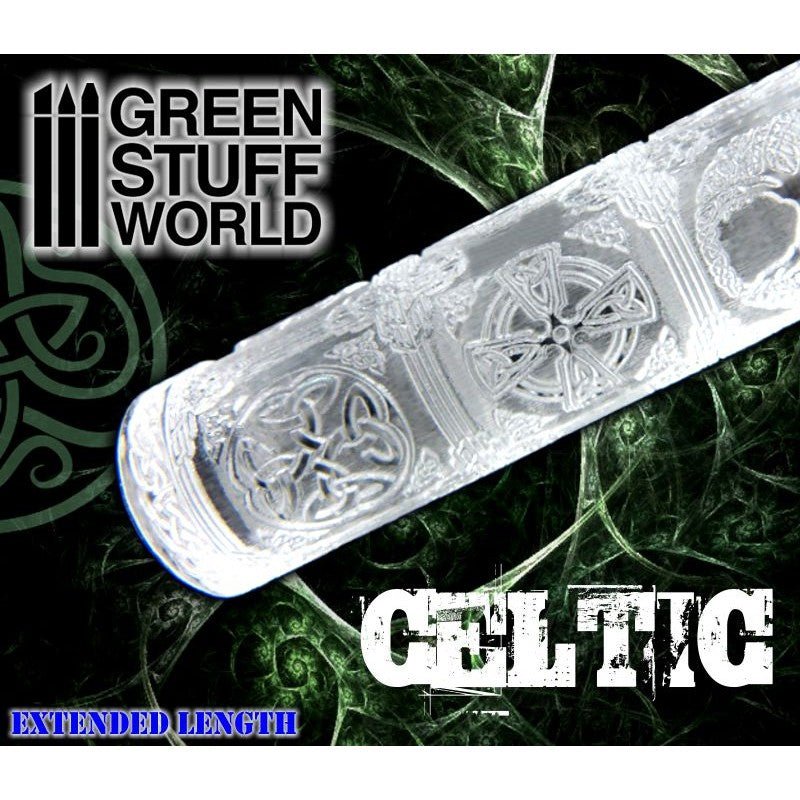 Green Stuff World Rolling Pin – Celtic 1223 - Cobbco