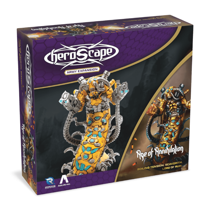 Scavorith Lord of Ruin Army Expansion Unpainted New in Box From Heroscape Boiling Tension: