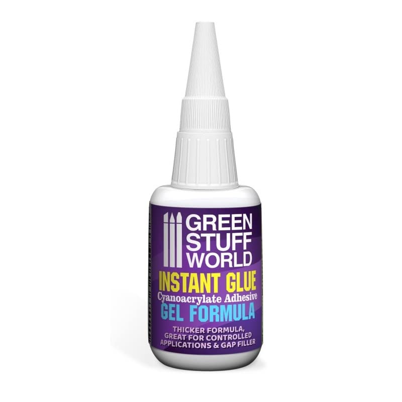 Green Stuff World Cyanoacrylate Super Glue Adhesive 20gr. - Gel Formula