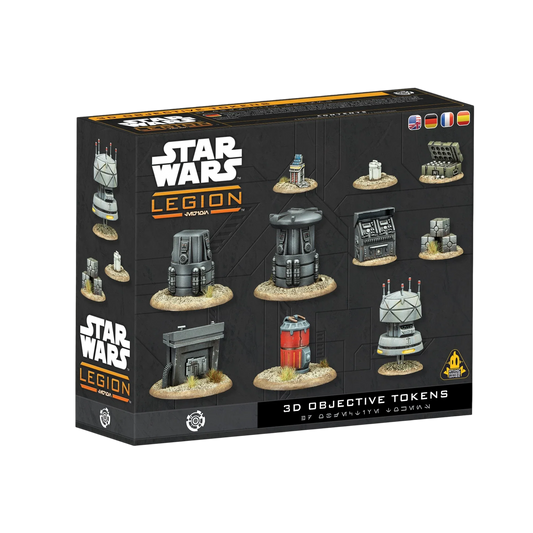 3D Objective Tokens (New in Box)