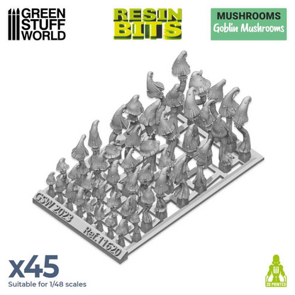 Green Stuff World for Models and Miniatures - Goblin Mushroom 11620