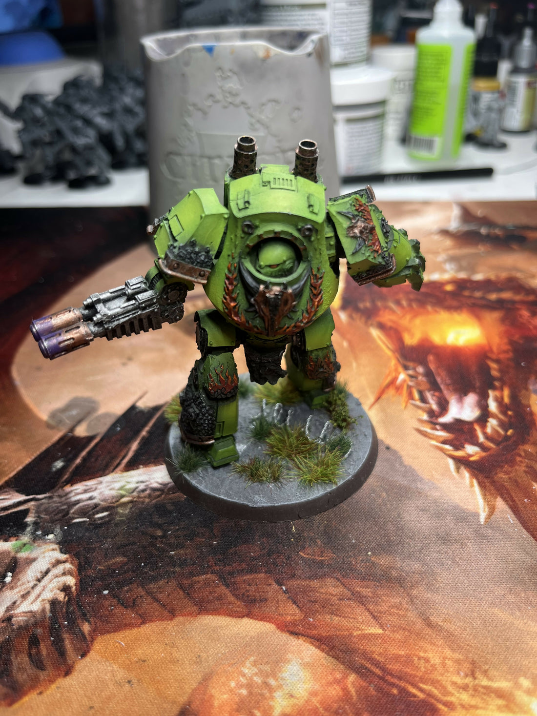 Contemptor Dreadnought (Custom Painted) (Assembled)