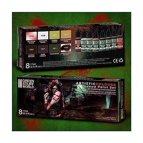 Green Stuff World: Paint Set - Undead 10121